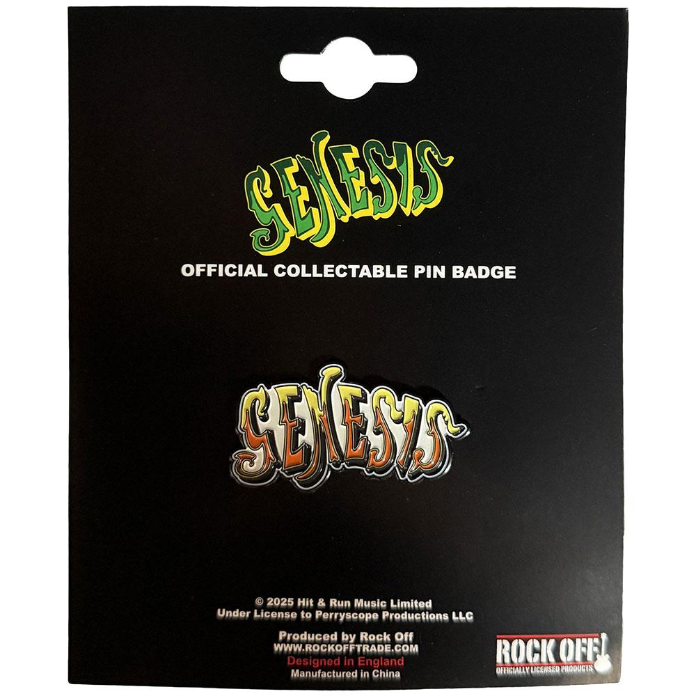 Genesis - Classic Logo Pin - Multicolours